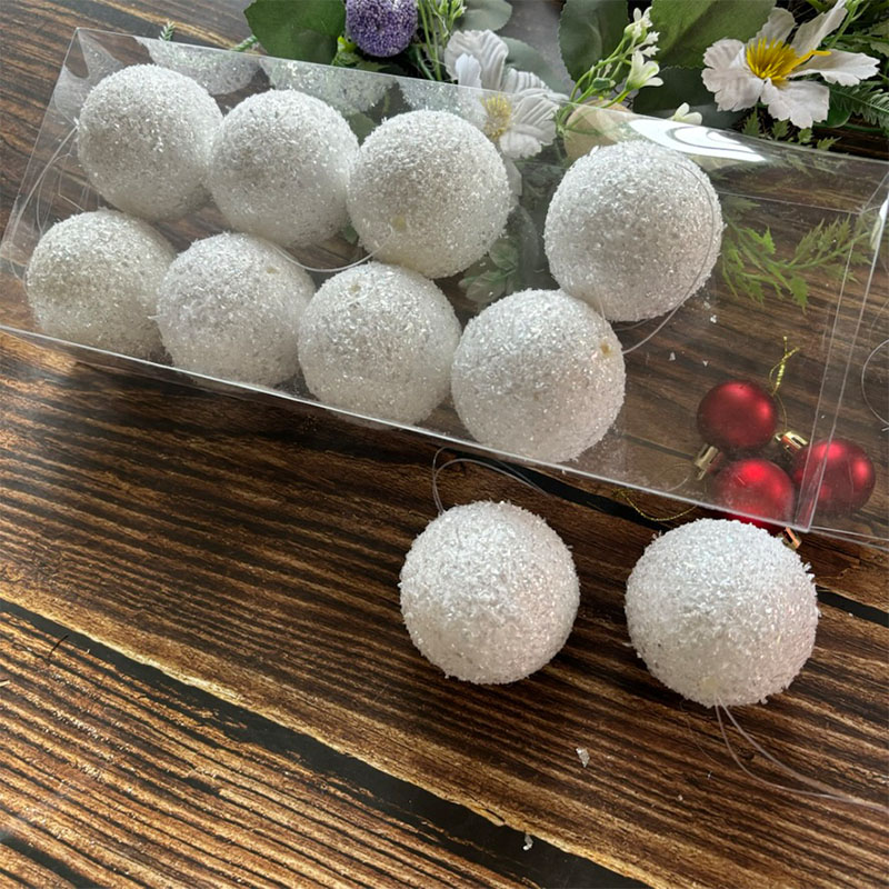 Star Tree Topper - 10pcs/set Christmas Bauble Balls Pendant Xmas