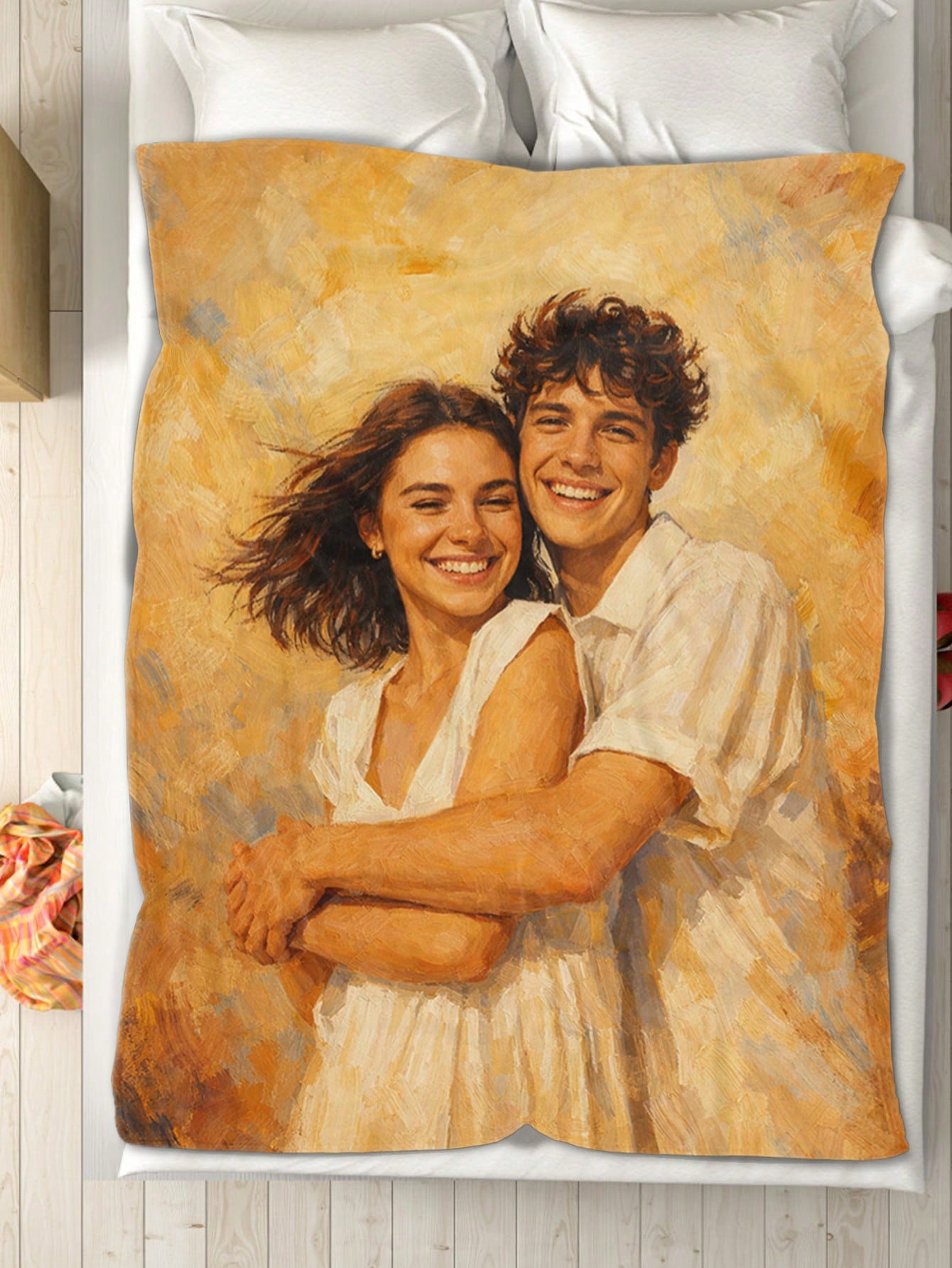 Custom AI Style Photo Blanket  - Christmas Throw Blanket ulasan dan harga