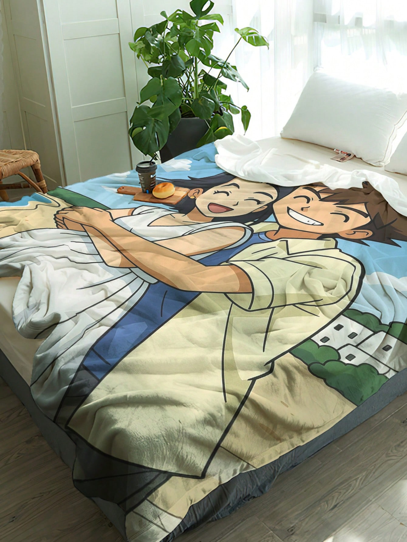 Custom AI Style Photo Blanket  - Christmas Throw Blanket ulasan dan harga