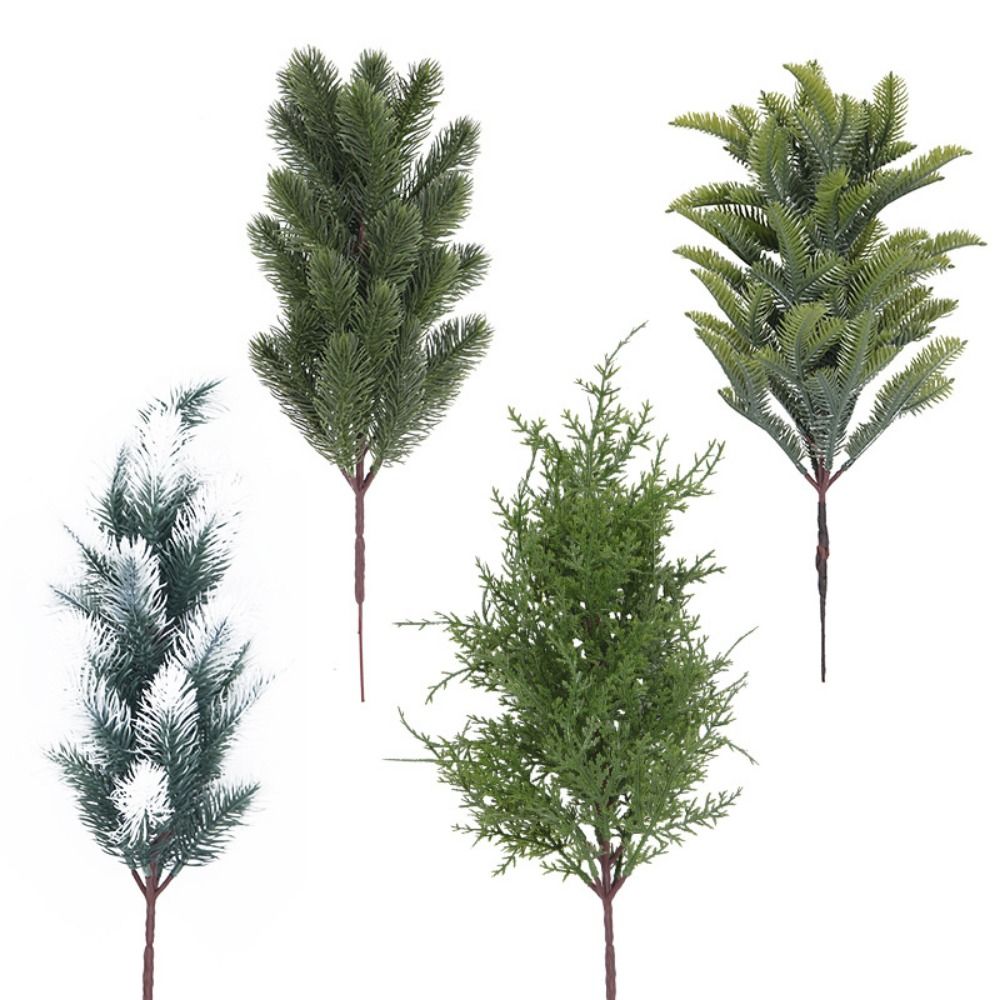Green Artificial Pine Branch C - Christmas Tree Artificial ulasan dan harga