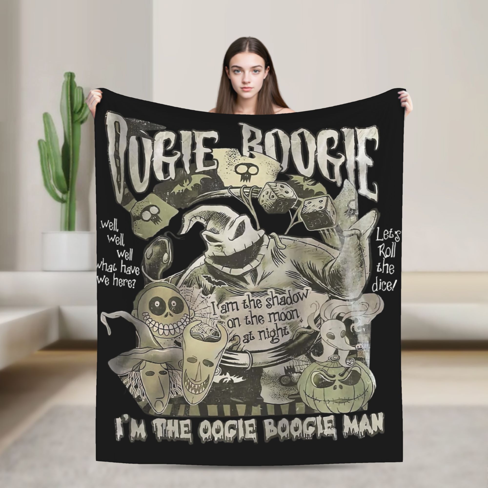 Nightmared Before Christmas Fl - Christmas Throw Blanket ulasan dan harga