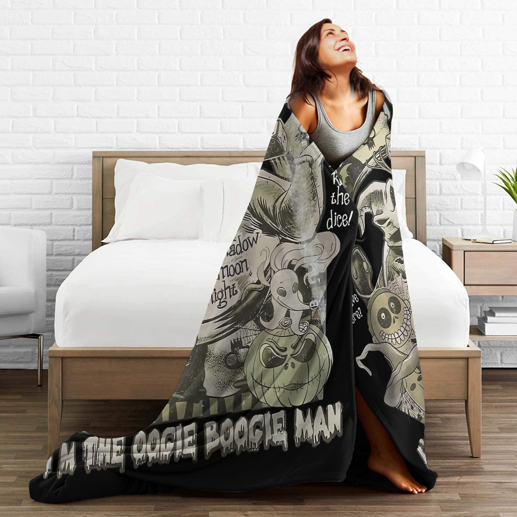 Nightmared Before Christmas Fl - Christmas Throw Blanket ulasan dan harga