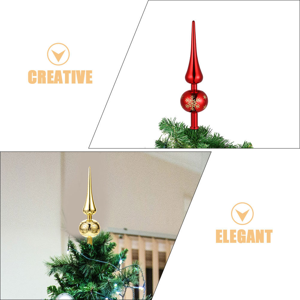 2Pcs Christmas Tree Topper Sta - Star Tree Topper ulasan dan harga