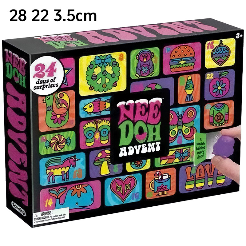 2026 NeeDoh Advent Calendar 24 - Advent Calendar Gift ulasan dan harga